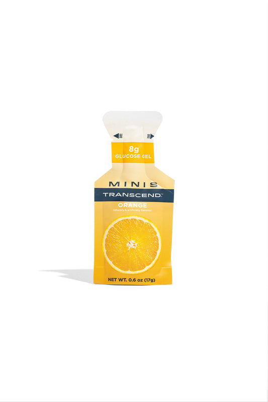 8g Mini Orange Glucose Gels