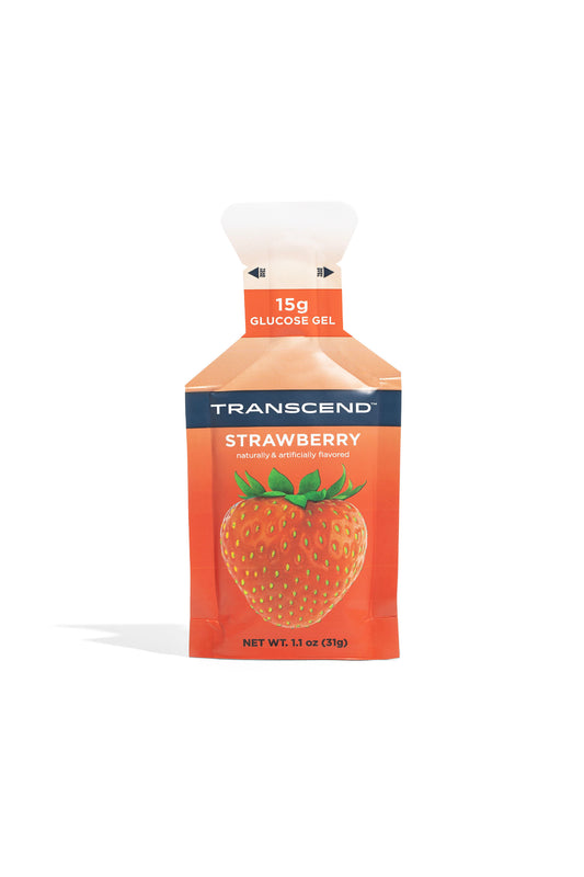 15g Strawberry Glucose Gels